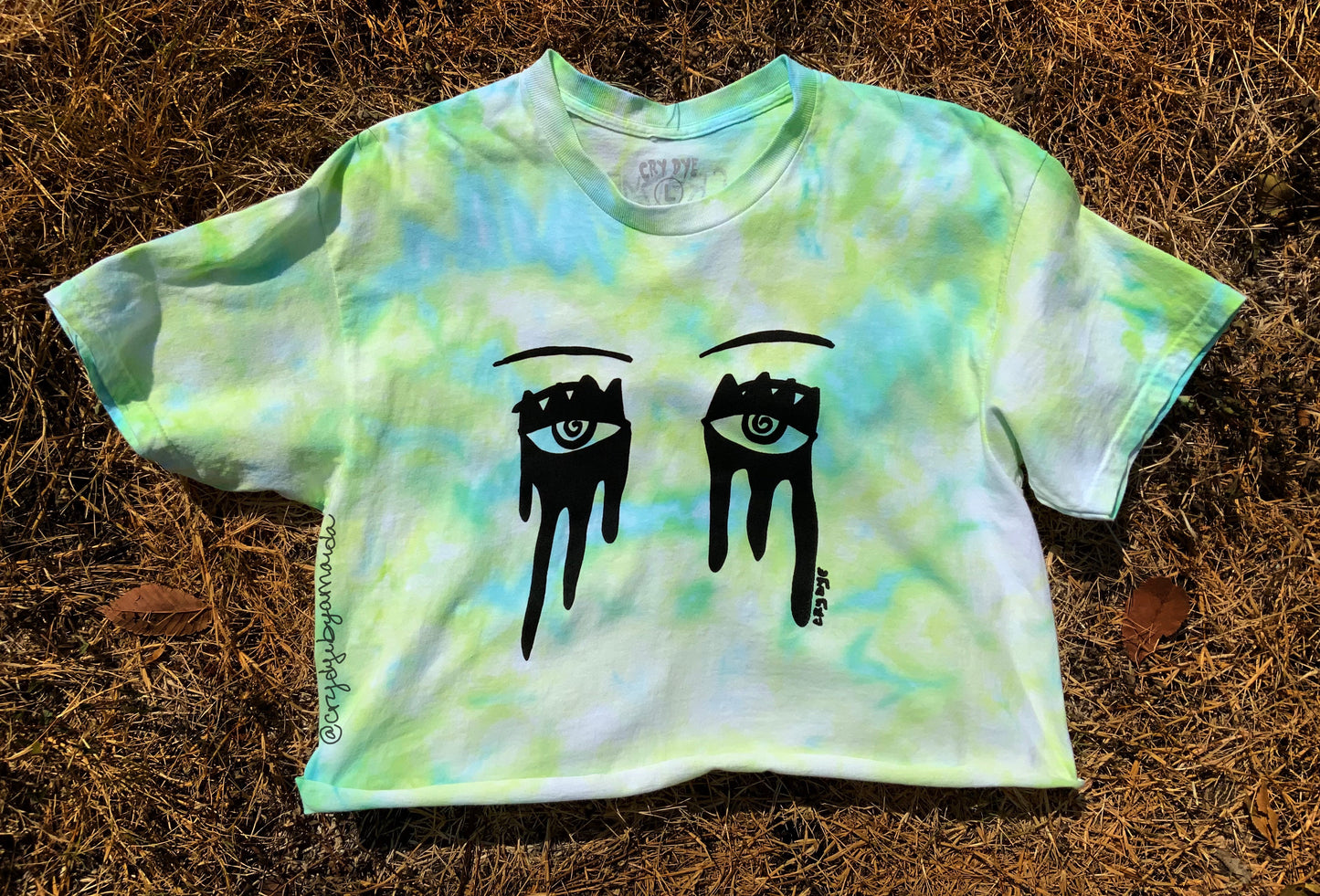 Large Tears Boxy CRY DYE