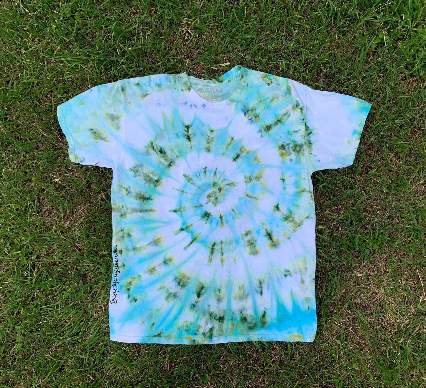 Large Sea Spiral Tie Dye