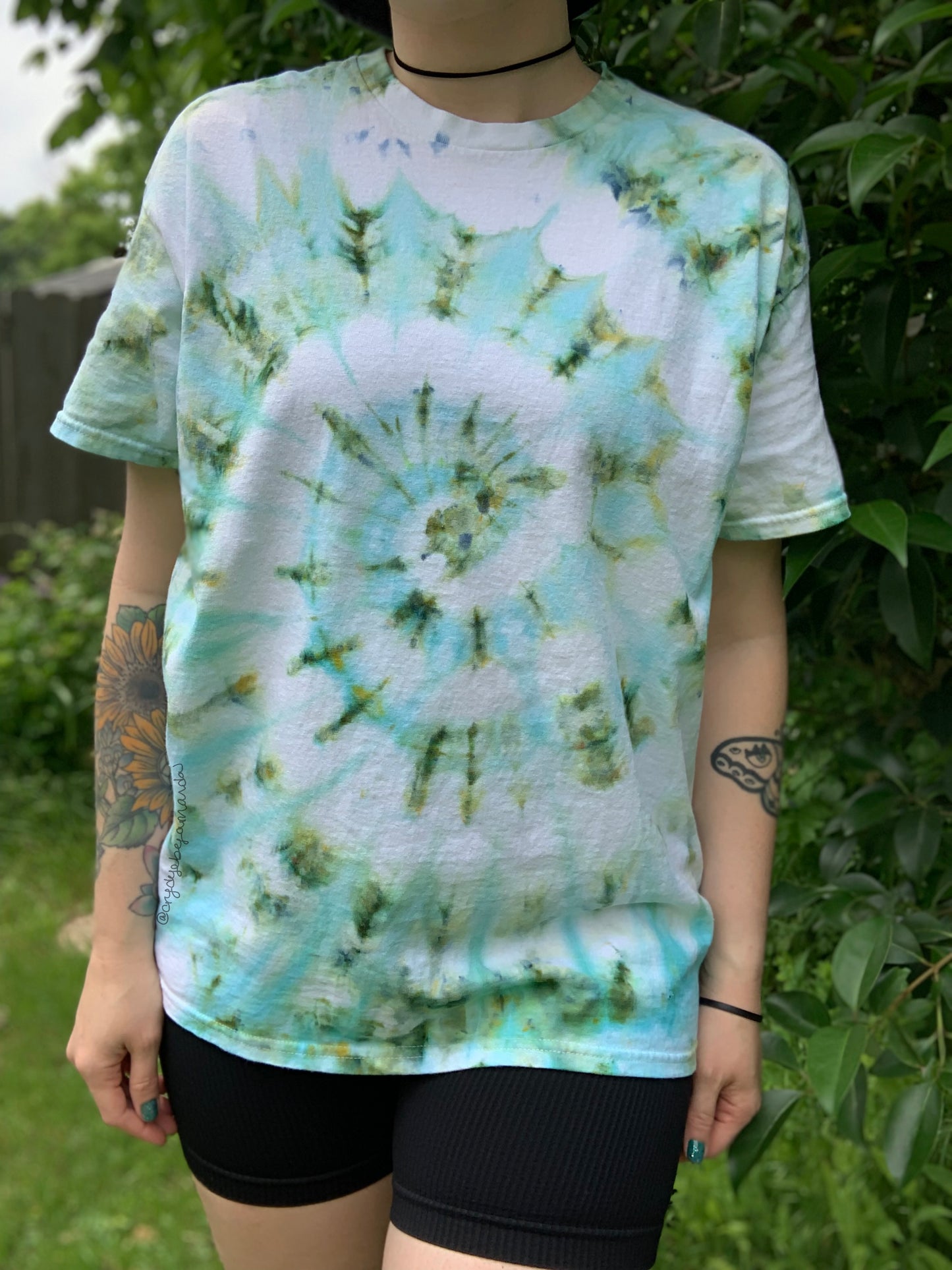 Large Sea Spiral Tie Dye