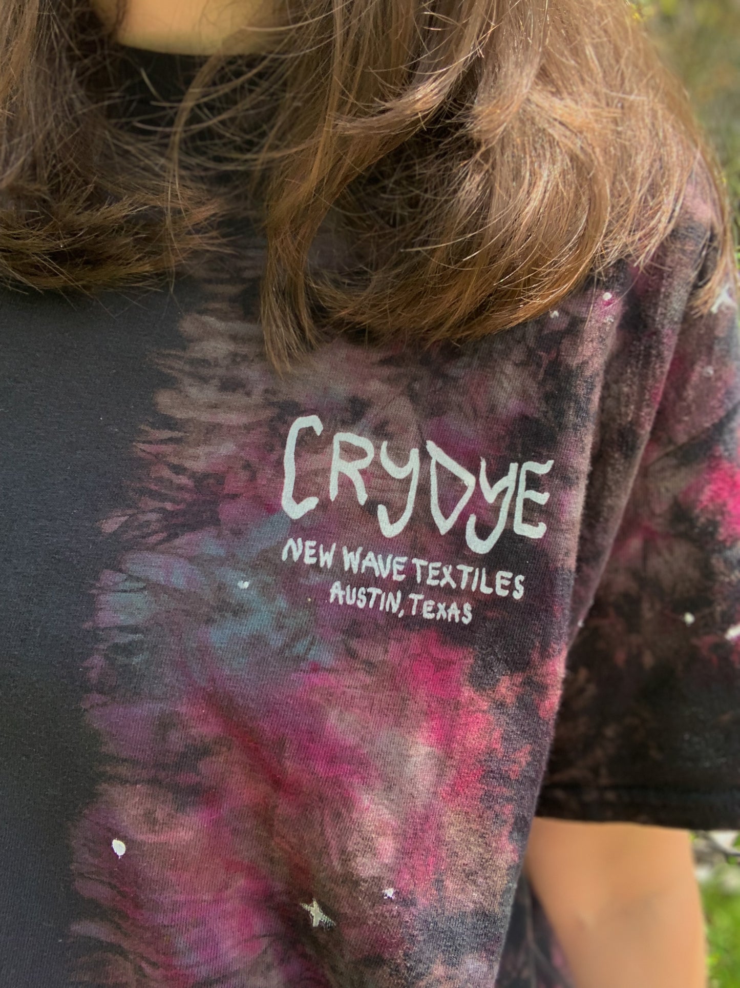 Large Space Half n Half Tie Dye