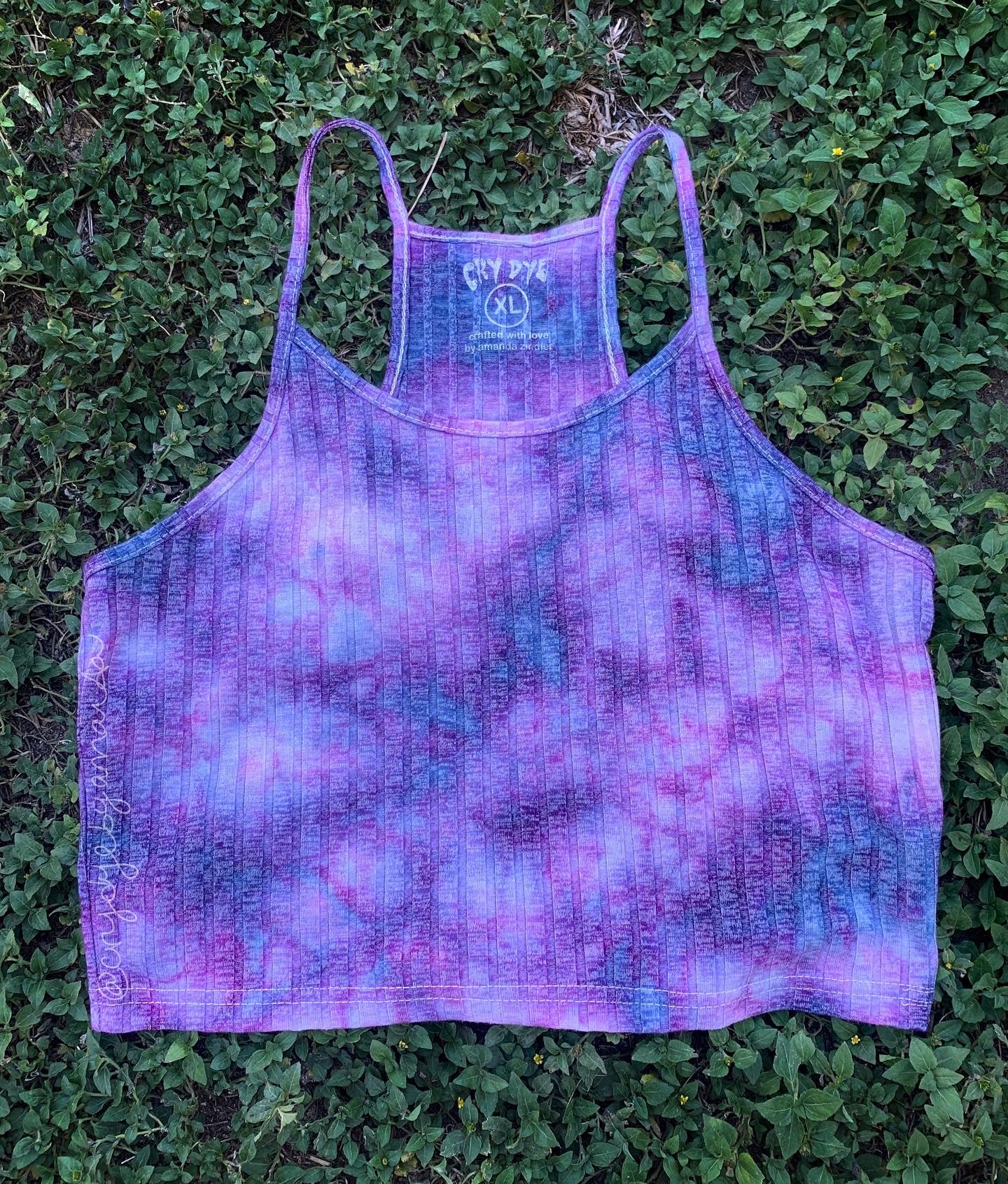 XL Purple Crop Toppy