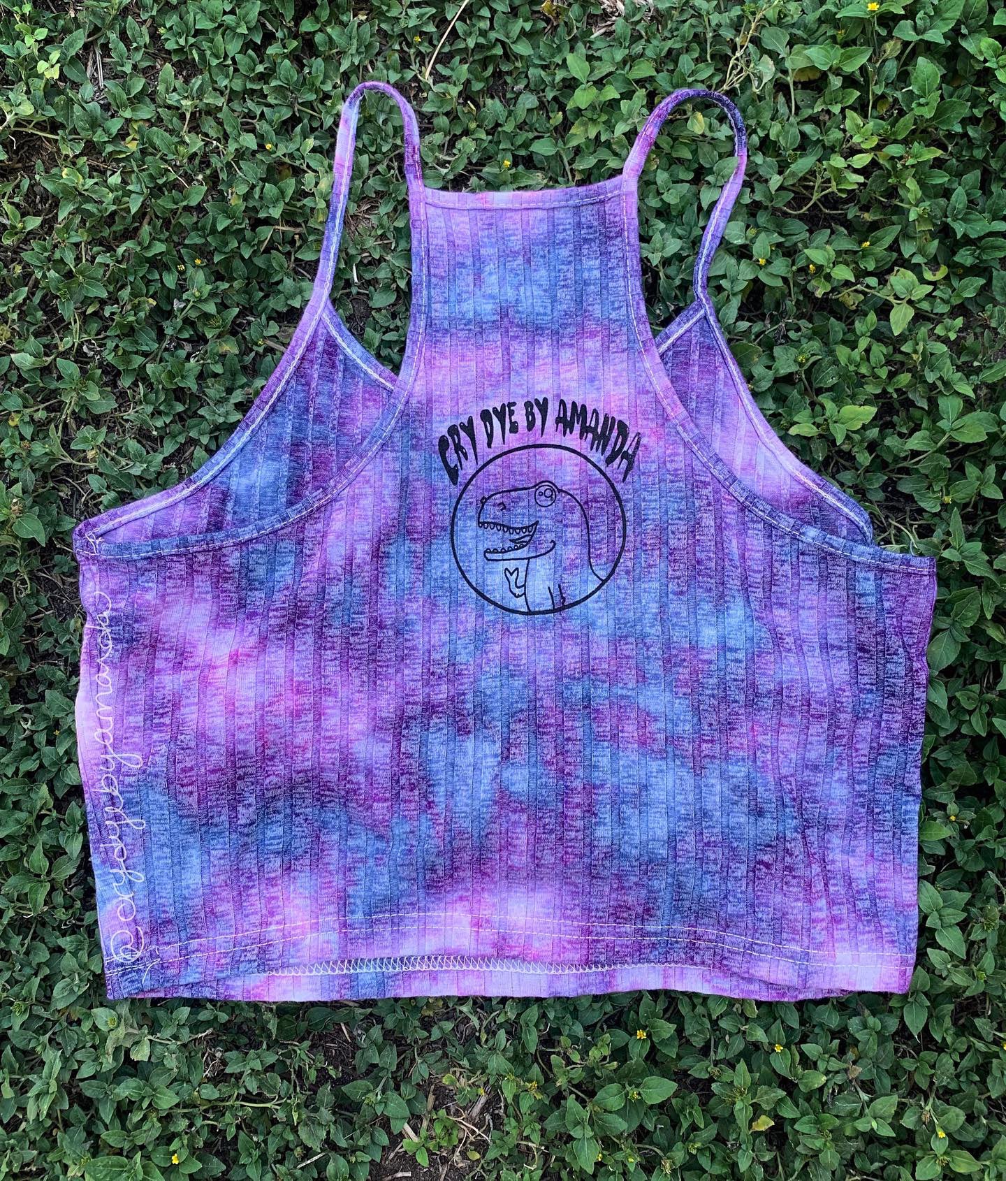 XL Purple Crop Toppy