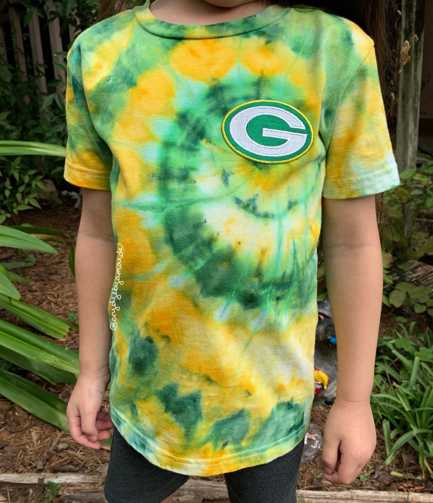 Kids Green Bay Tie Dye // Custom