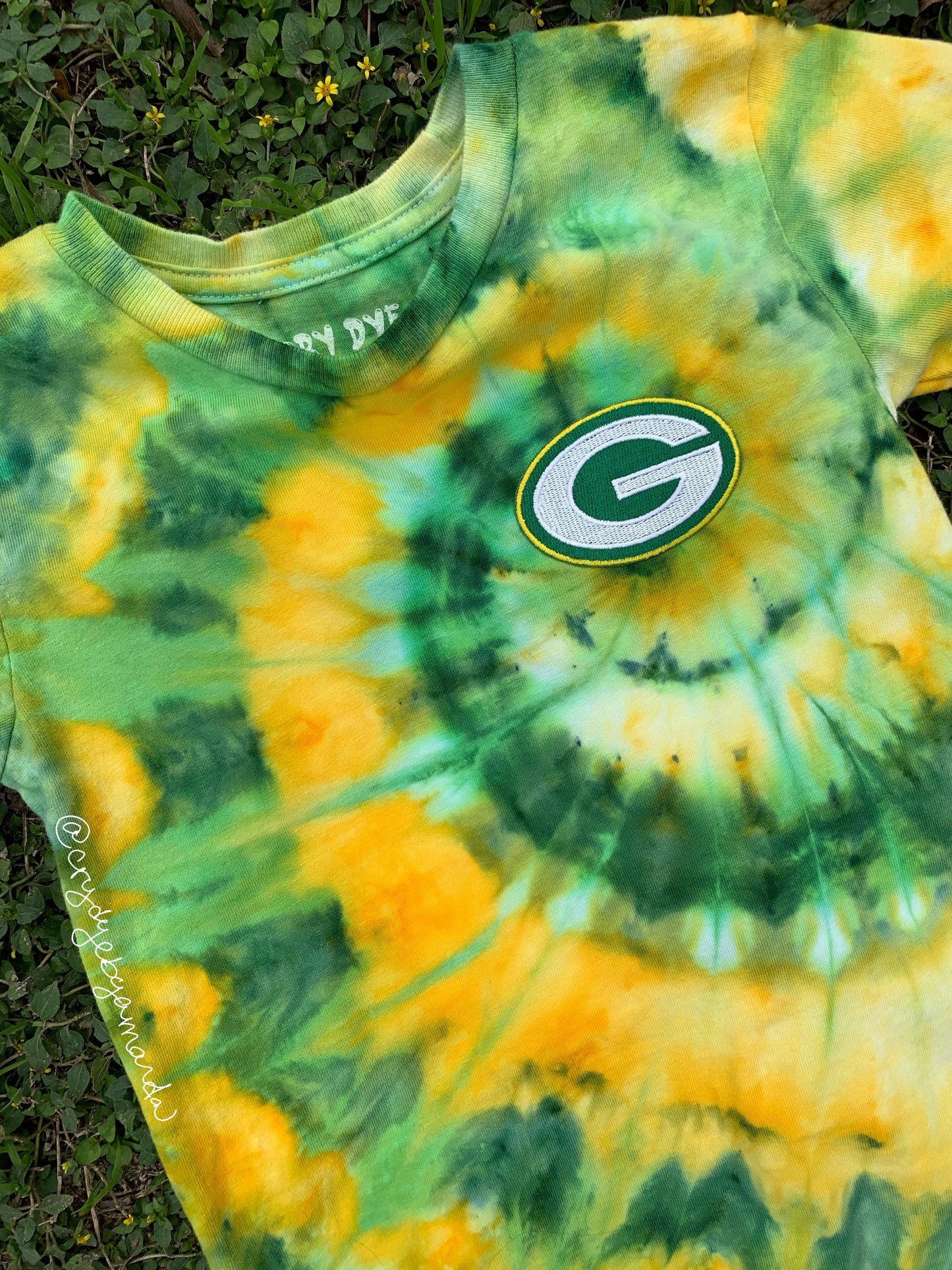 Kids Green Bay Tie Dye // Custom