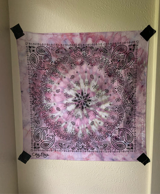 Tie Dye Tapestry Bandana