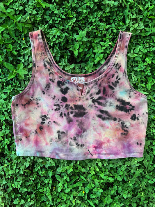 XL Multi Color Riot Crop