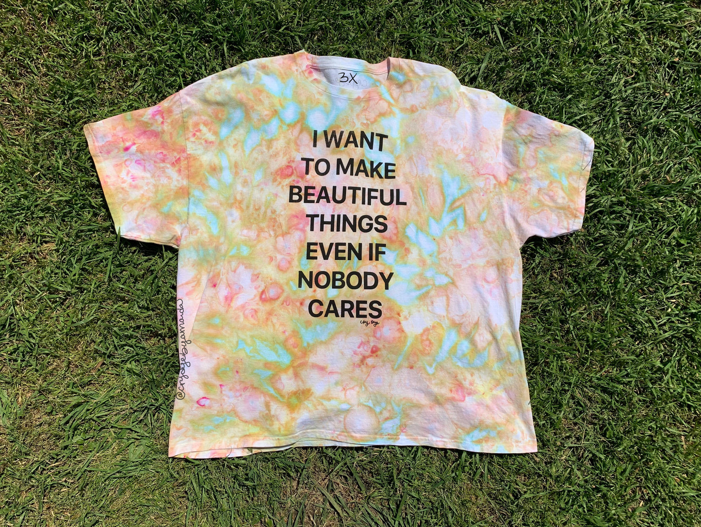 3X Beautiful Things Tie Dye