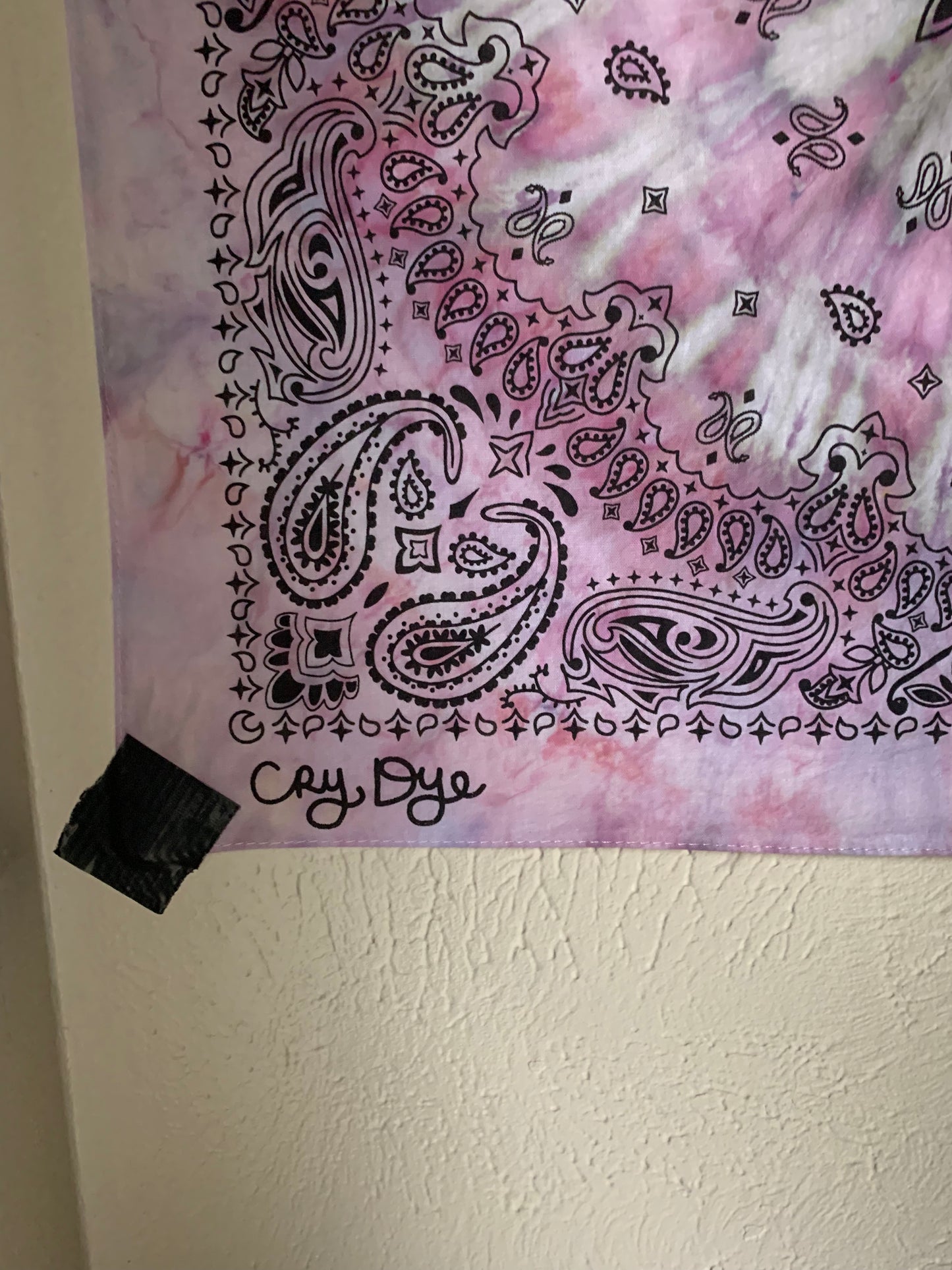 Tie Dye Tapestry Bandana