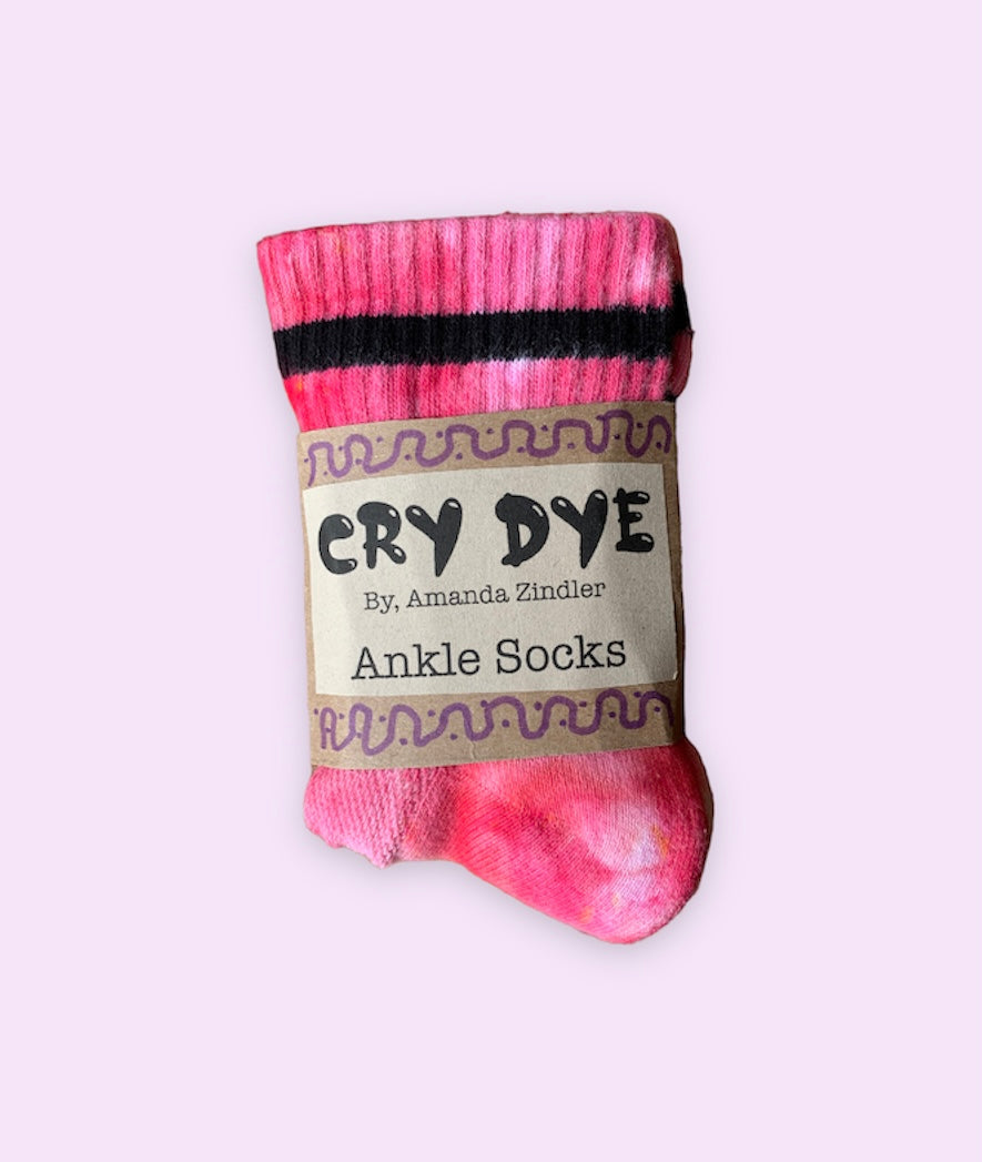 Women’s Koolaid Tie Dye Ankle Socks